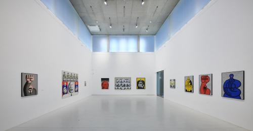 Hans Ticha Ticha "Von Klatschern und verkehrten Welten", Brandenburgisches Landesmuseum f&uuml;r moderne Kunst - LÄKEMÄKER