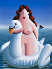 Alexander Gutsche - Leda mit Schwan