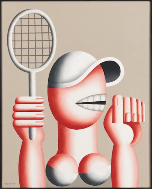 Hans Ticha Tennisspielerin - LÄKEMÄKER
