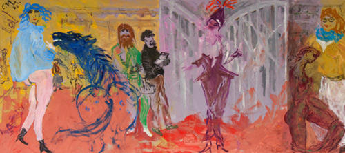 Carl Marx - In der Expressionistenausstellung Berlin