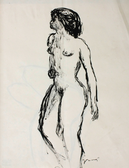 Carl Marx Stehender Akt - LÄKEMÄKER