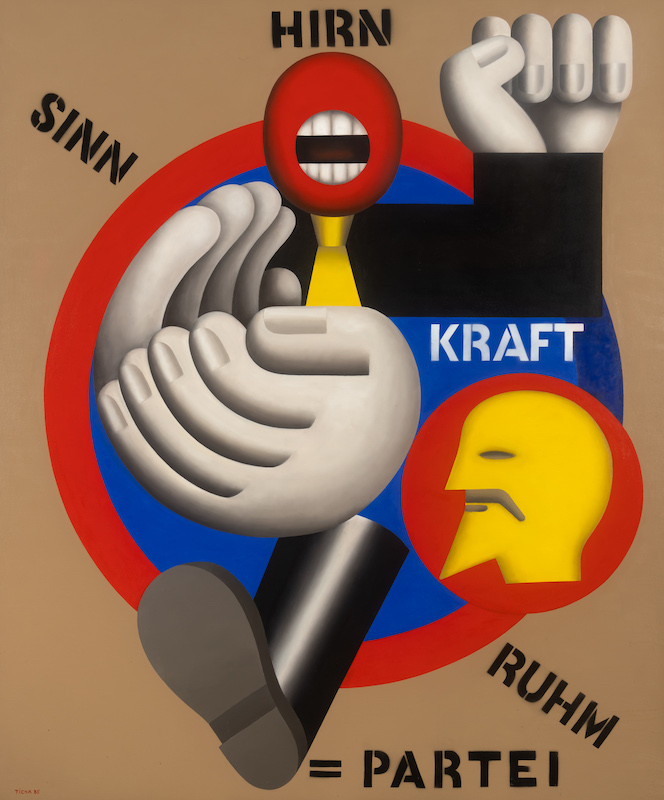 Hans Ticha Hirn, Sinn, Kraft, Ruhm = Partei - LÄKEMÄKER